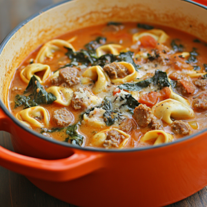Sausage Tortellini Soup